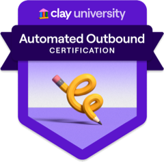 Clay University Automated Outbound Certification